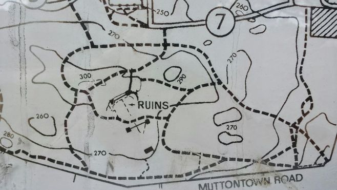 Карта троп заповедника