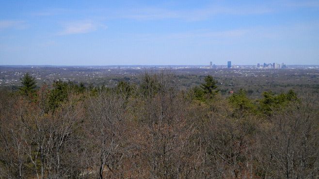 Вид на Бостон