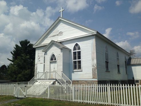 Шахтёрский посёлок Экли