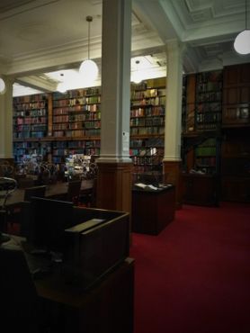 Читальный зал в Лондонской библиотеке