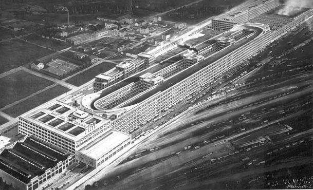 Завод «Фиат» в Линготто в 1928 году