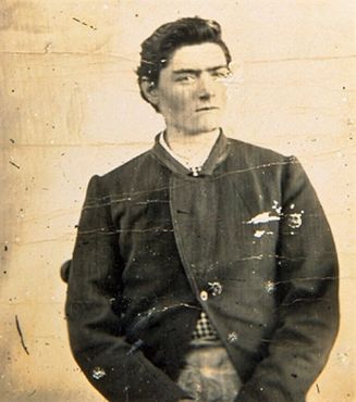 Полицейский снимок 15-летнего Неда Келли, 1871 год