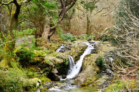 Один из водопадов на пути к вершине