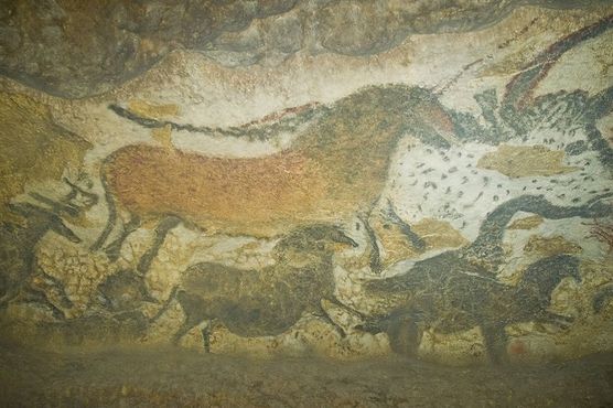 Репродукция в пещере Ласко-II