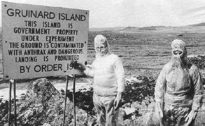 Группа по работе с опасными материалами на острове Груинард