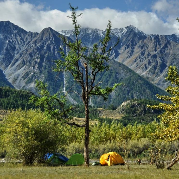 Гостевые домики, Палатки