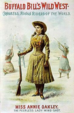 Плакат шоу Буффало Билла