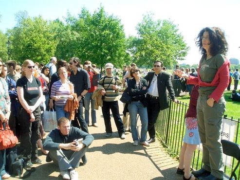 Уголок ораторов