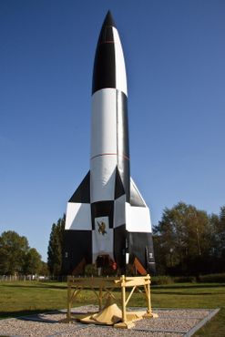 Ракета в-II в "Историко-техническом музее Пенемюнде"