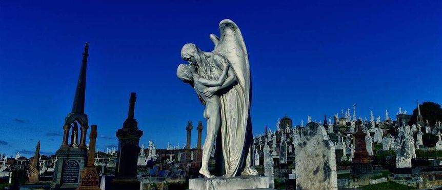  «Ангел смерти», кладбище Уэверли 