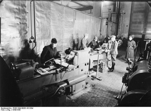 Рабский труд в Пенемюнде, 1940
