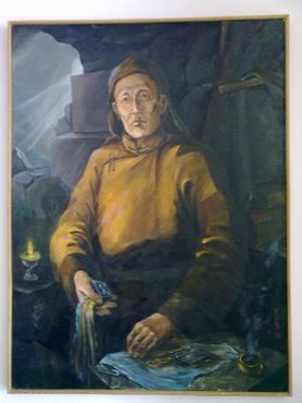 Портрет Ламы Тудев, спасшего имущество Данзанравжаа