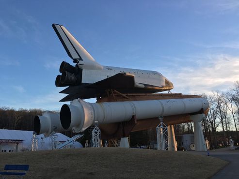 «Патфайндер» на внешнем баке MPTA-ET 