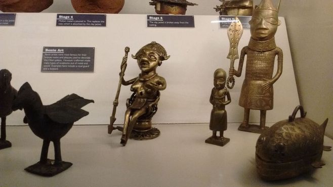 Бронзовые статуэтки из Бенина, XIX век