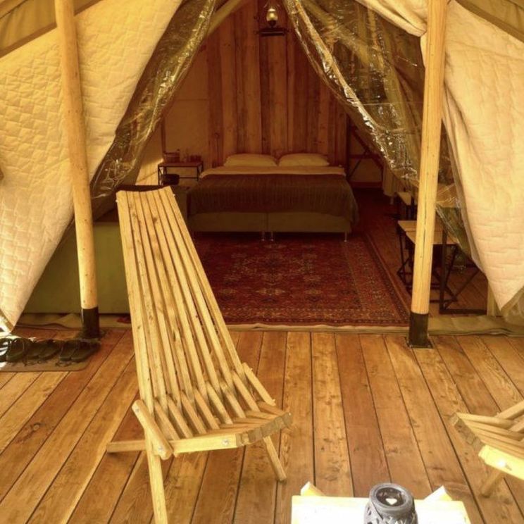 Глэмпинги, Шале