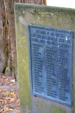 Массовое захоронение жертв резни в Дирфилде, список жертв