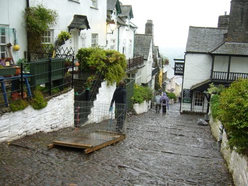 Деревянные сани Кловелли