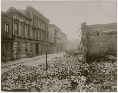 Джексон-стрит, апрель 1906 года