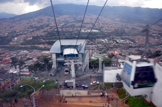 Подъёмники Metrocable в Медельине