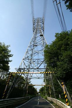 Опора-24 линии электропередачи Ватари-Кашивабара