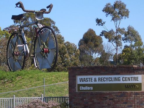 Большой велосипед в Чуллоре, Новый Южный Уэльс, Австралия
