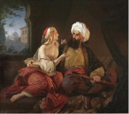 Али-Паша и его любимая жена Кира Вассилики, Пауль Эмиль Якобс