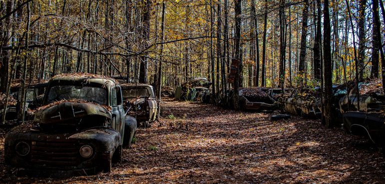 «Город старых машин», Джорджия, США