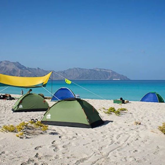 Кемпинги, Палатки