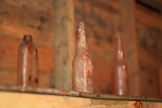Старая бутылка кетчупа Хайнц