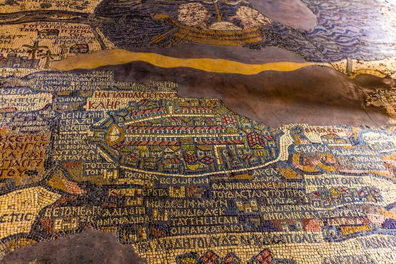 Мадабская карта-мозаика