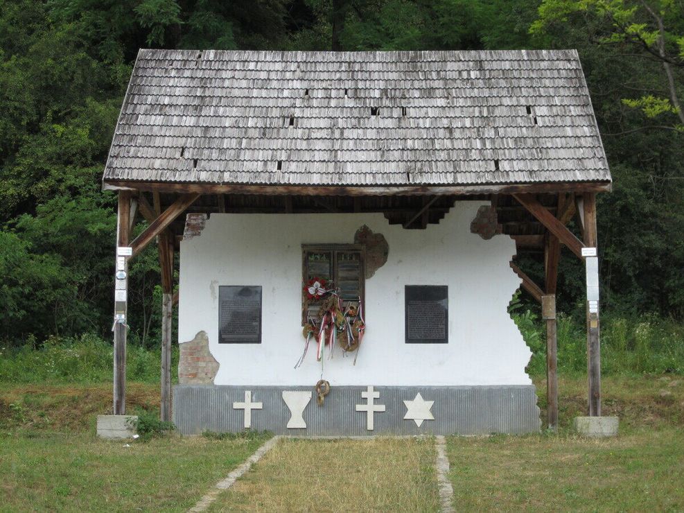 Затопленная деревня на волге