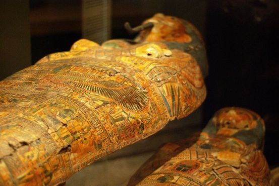 Древнеегипетские саркофаги в Бристольском музее