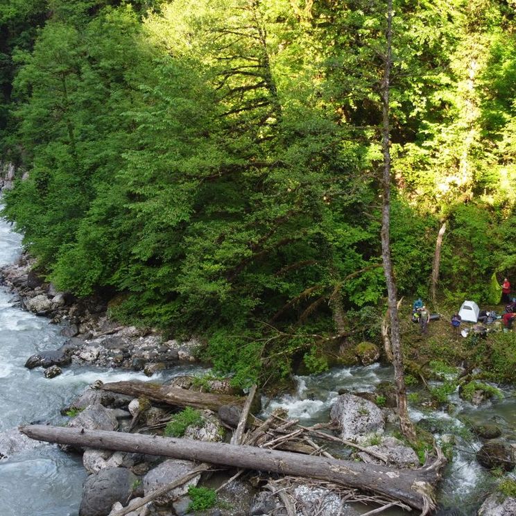 Гостевые домики, Палатки