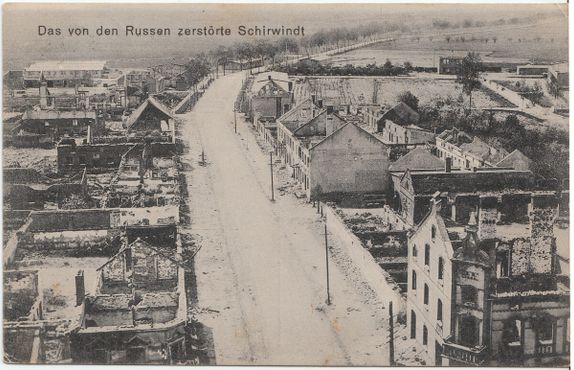 Ширвиндт после Первой мировой войны