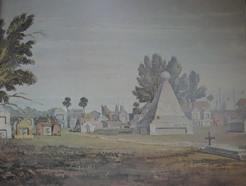 Кладбище Сент-Луис №1. Джон Латроуб, 1834 г.