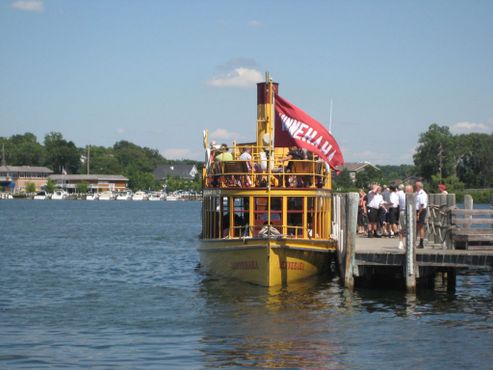 Отреставрированный пароход «Миннехаха»