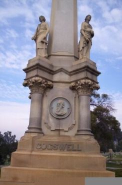Памятник Когсуэллу, кладбище Маунтин-Вью (Окленд, Калифорния)