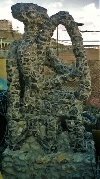 Галечный грот на пляже Брайтона