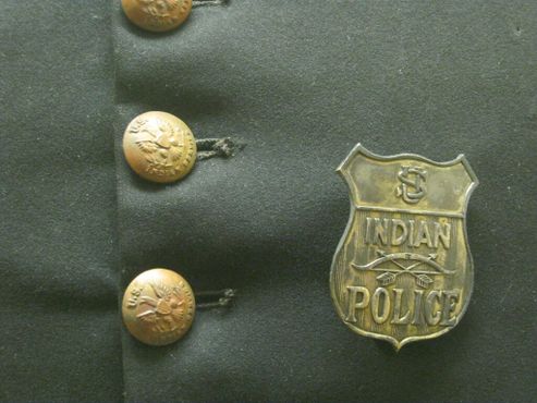 Значок индейской полиции