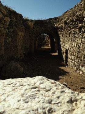 Проходы замка Керак