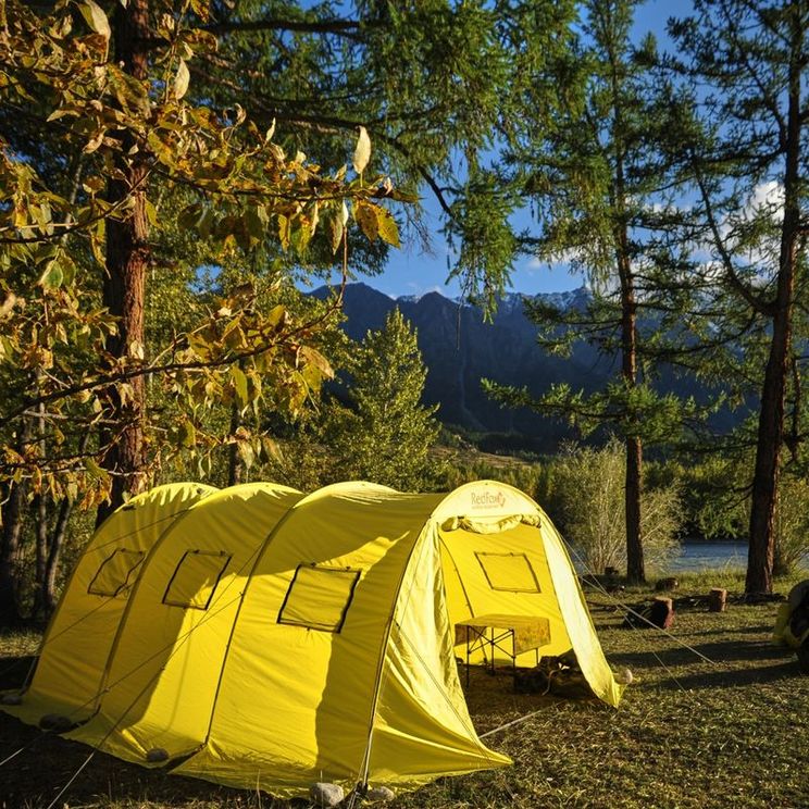 Гостевые домики, Палатки