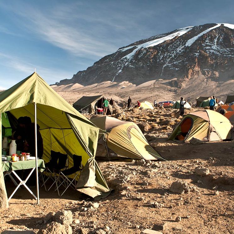 Кемпинги, Палатка