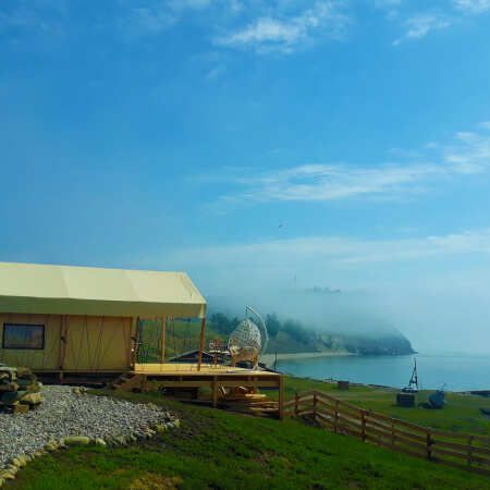 Глемпинги, Палатка