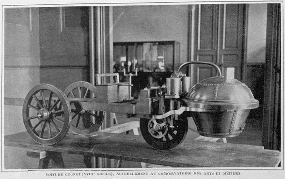 Паровая телега Кюньо