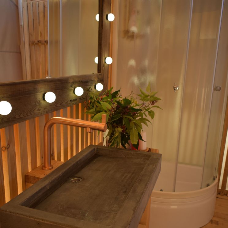 Глемпинги, Палатка