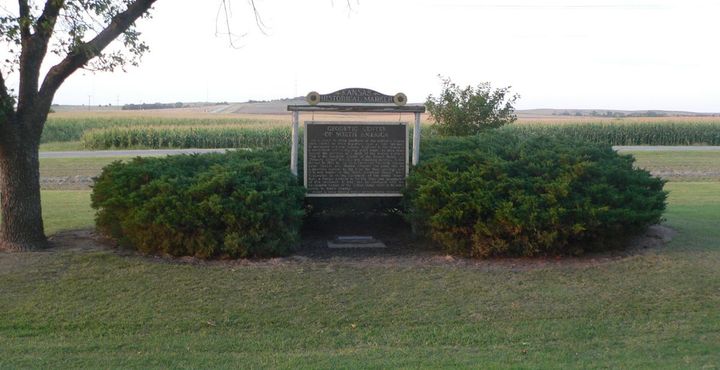 Исторический знак в Осборне