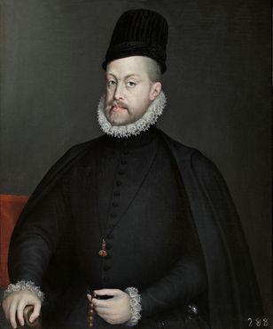 Портрет основателя библиотеки, короля Испании Филиппа II