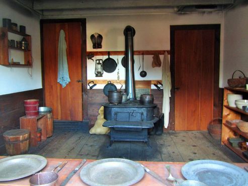 Шахтёрский посёлок Экли