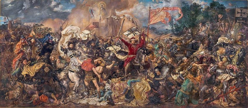 Картина «Грюнвальдская битва»
