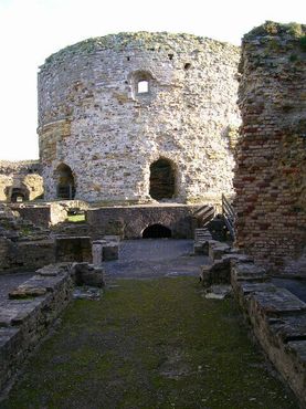 Внутренняя башня замка Камбер